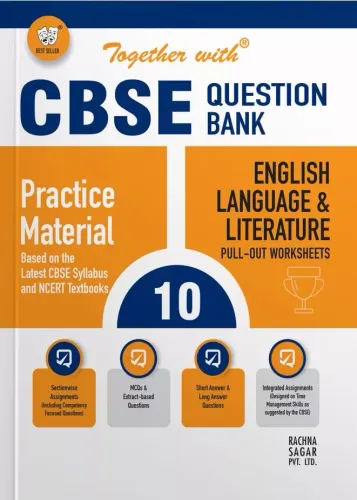 Together With CBSE Question Bank of English Language & Literature for Class 10 (Pull-Out Worksheets/Practice Material for Exam 2024 (Based on the Latest CBSE & NCERT Syllabus)