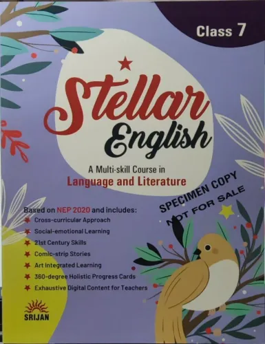 Stellar English Course Book For Class 7