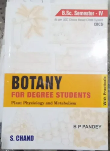 Botany For Degree Students B.sc Sem- 4