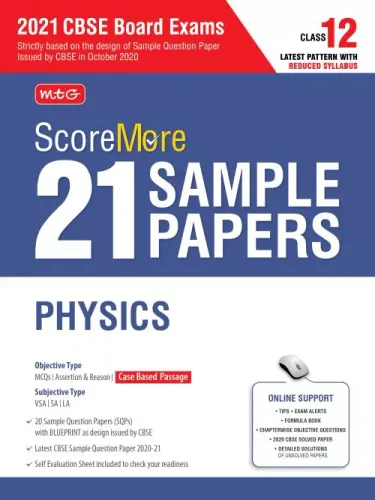ScoreMore 21 Sample Papers CBSE Boards – Class 12 Physics