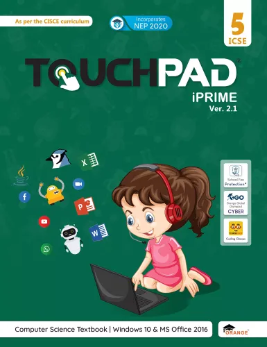 Touchpad iPrime Ver 2.1 Computer Book Class 5 (ICSE)