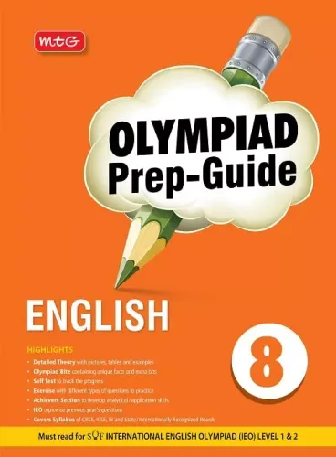 Olympiad Prep-Guide English Class - 8, IEO Chapterwise Previous Year Question Paper For 2022-23 Exam