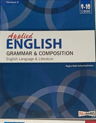 Applied English Grammar & Composition-9&10 Hindi Latest Edition 2024