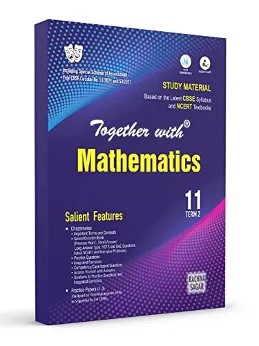 Rachna Sagar Together With CBSE Question Bank Study Material Term 2 Mathematics Books for Class 11th 2022 Exam, Best NCERT MCQ, OTQ, Practice & Sample Paper Series