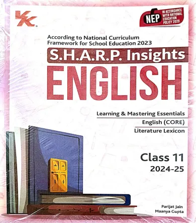 Sharp Insights English Lang. & Lit.-11 (set Of 2 Book)