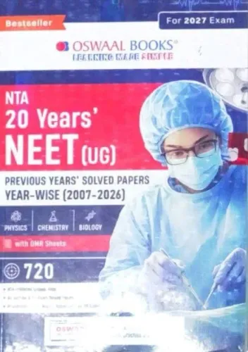 Nta 20 Years Neet (ug) Previous Years Solved (2007-2026)