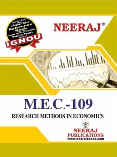 MEC-109 RESEARCH METHODS IN ECONOMICS  