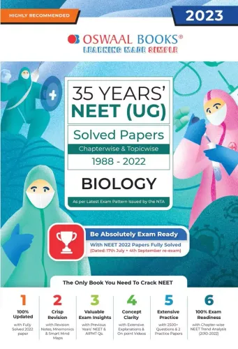 35 Years Neet (ug) Biology Solved Papers