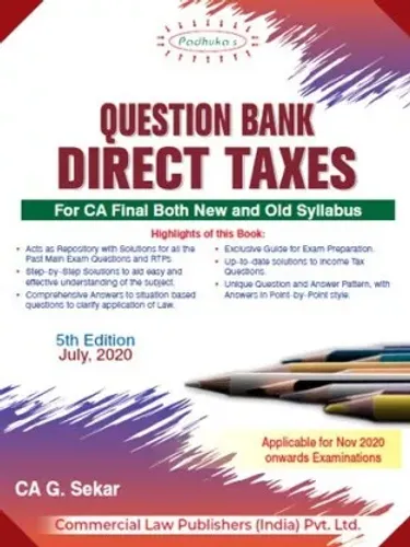 QUESTION BANK DIRECT TAXES