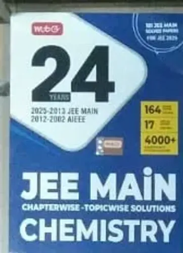 24 Years Chemistry Jee Main Chapterwise Topicwise Sol.4000+