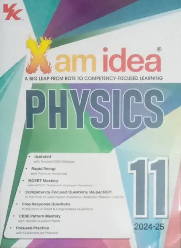 Xam Idea Physics Class -11 (2024-2025)