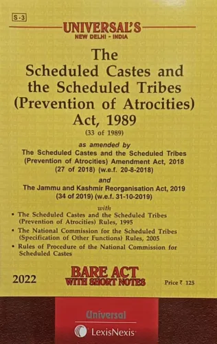 Scheduled Castes And The Scheduled Tribesact 1989