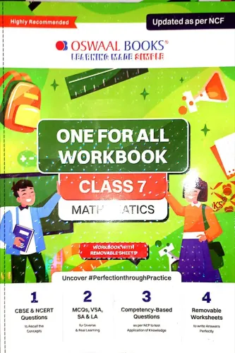 CBSE One For All Workbook Mathematics-7