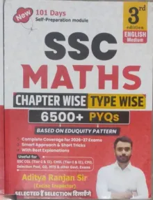 SSC Math Chapter Wise 6500+tcs Mcq(English)