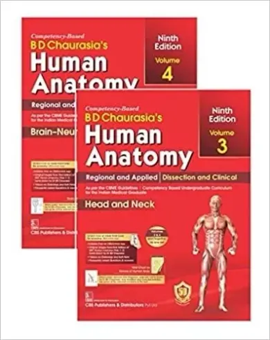Human Anatomy Vol-3&4 (9th Ed.)