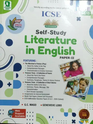 Self Study Icse English Lit.-9&10