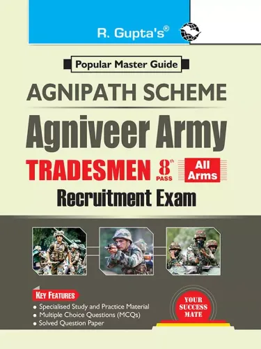 Agnipath: AGNIVEER ARMY (Tradesmen - 8th Pass) Indian Army Exam Guide