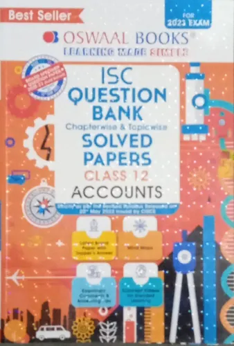 ISC Question Bank Class 12 Accounts Book (For 2023 Exam)