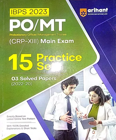 IBPS CRP Bank Po/mt 15 Practice Sets(E)