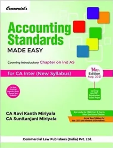 ACCOUNTING STANDARDS Made Easy CA Inter NEW SYLLABUS