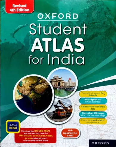 Oxford Student Atlas For India (in English)