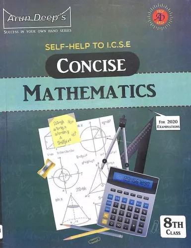 Self Help Concise Mathematics Class 8 For 2022 Examination : Icse