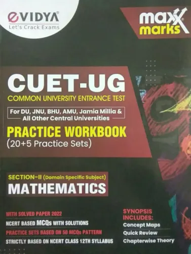 CUET-UG Mathematics Section-2 (20+5 Prac. Sets)