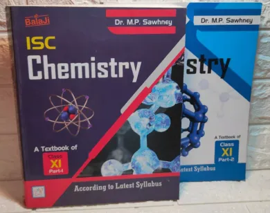 Shri Balaji ISC : Chemistry : A Text Book of Class – 11 (Part – 1 & 2 Set) (Exam 2023)