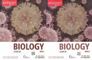 Modern Abc Biology For Class 12 (Part - I & Ii) Examination 2022-23