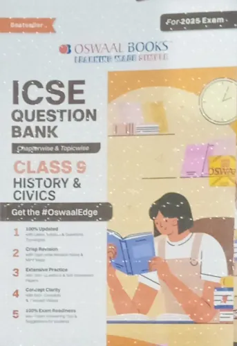 Icse Question Bank Solv. Papers  History & Civics- 9