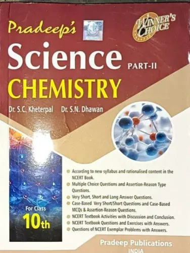 Science Chemistry Part-2 for class 10 Hindi Latest Edition 2024