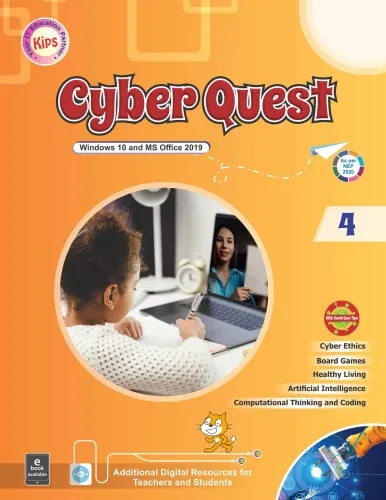 Cyber Quest Window 10 & Ms Office 2019 Class 4 Latest Edition 2024