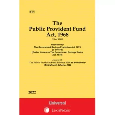 Public Provident Fund Act, 1968