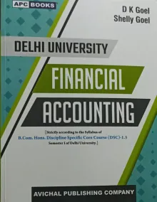 Financial Accounting (DU B.com-hon Sem-1)