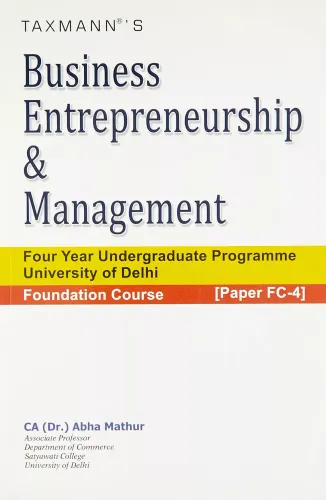 Business Entrepreneurship and Management