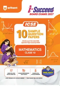 i-Succeed ICSE Sample Question Paper Mathematics Class 10 (2026)