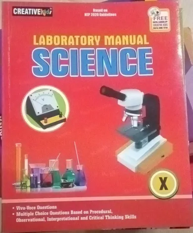 Lab Manual Science for class 10 Latest Edition 2024