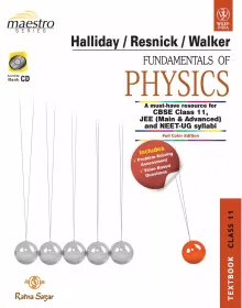 Fundamentals Of Physics Class 11 (Textbook, Practice Book & CD) 