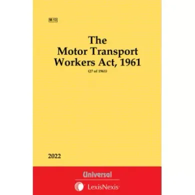  Motor Transport Workers Act, 1961