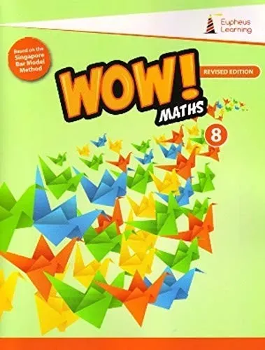 Eupheus Learning Wow Maths Textbook for Class 8