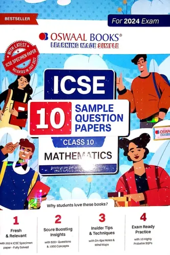 Icse 10 Sample Question Papers Mathematics-10 (2023-2024)