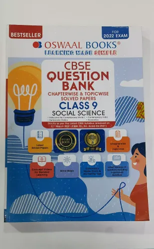 Oswaal CBSE Question Bank Class 9 Social Science Book Chapterwise & Topicwise