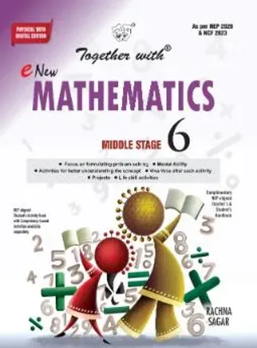 'Together with' e- New Mathematics  for Class 6 (CBSE)