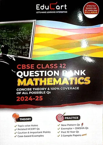 Cbse Question Bank Mathematics-12 (2024-25 )