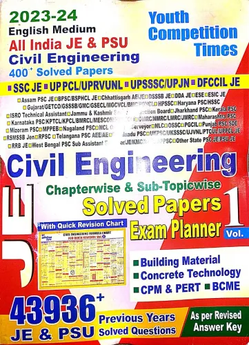 SSC Je Civil Engineering Sol. Papers Vol-1 (e) 43936+