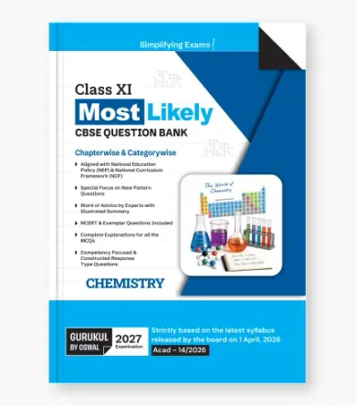 Chemistry Most Likely CBSE Question Bank  Class 11 Exam 2027