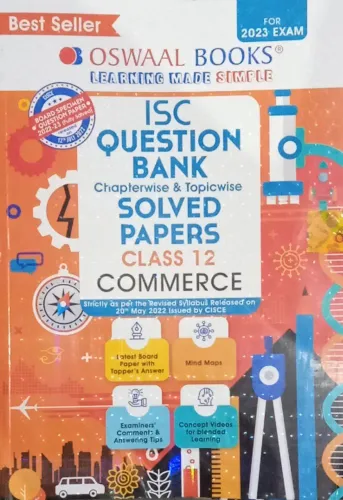 ISC QUESTION BANK CHAPTERWISE & TOPICWISE SOLVED PAPERS CLASS 12 COMMERCE