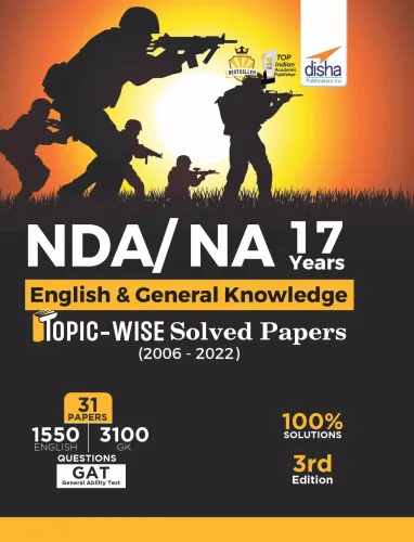 Nda/na 17 Years English & General Knowledge(2006-2022)