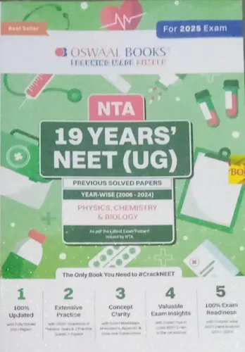NTA 19 Years NEET(UG) Solved P,C,B (2025)