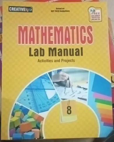 Mathematics Lab Manual for class 8 Latest Edition 2024